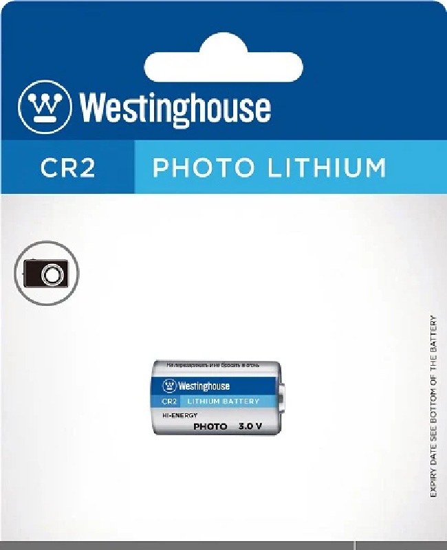 WESTINGHOUSE CR123A 3V LITHIUM BATTERY SINGLE PACK