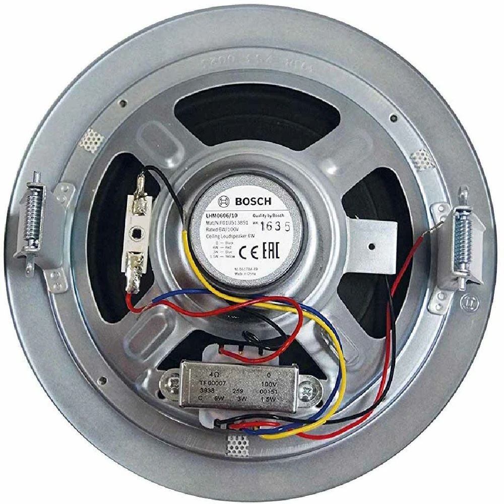 BOSCH LBD0606/10 6W METAL CEILING SPEAKER BACK SIDE
