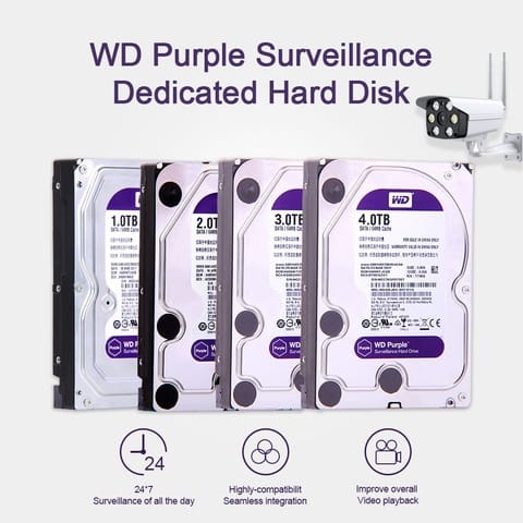 Western Digital Purple New Hard Drives